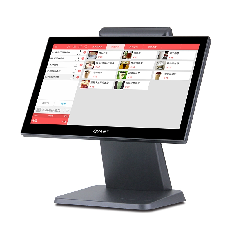 15.6 Inch Touch Screen Android POS System Cashier Machine