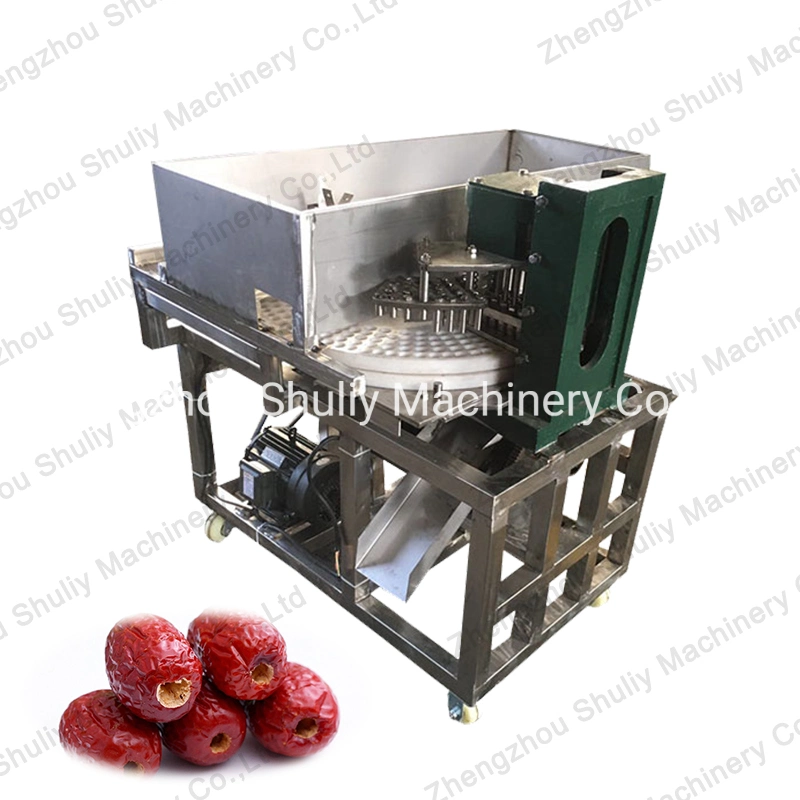 Cherry Lochfraß Maschine Getrocknete Datteln Absaat Maschine Plum Seed Entfernen Maschine