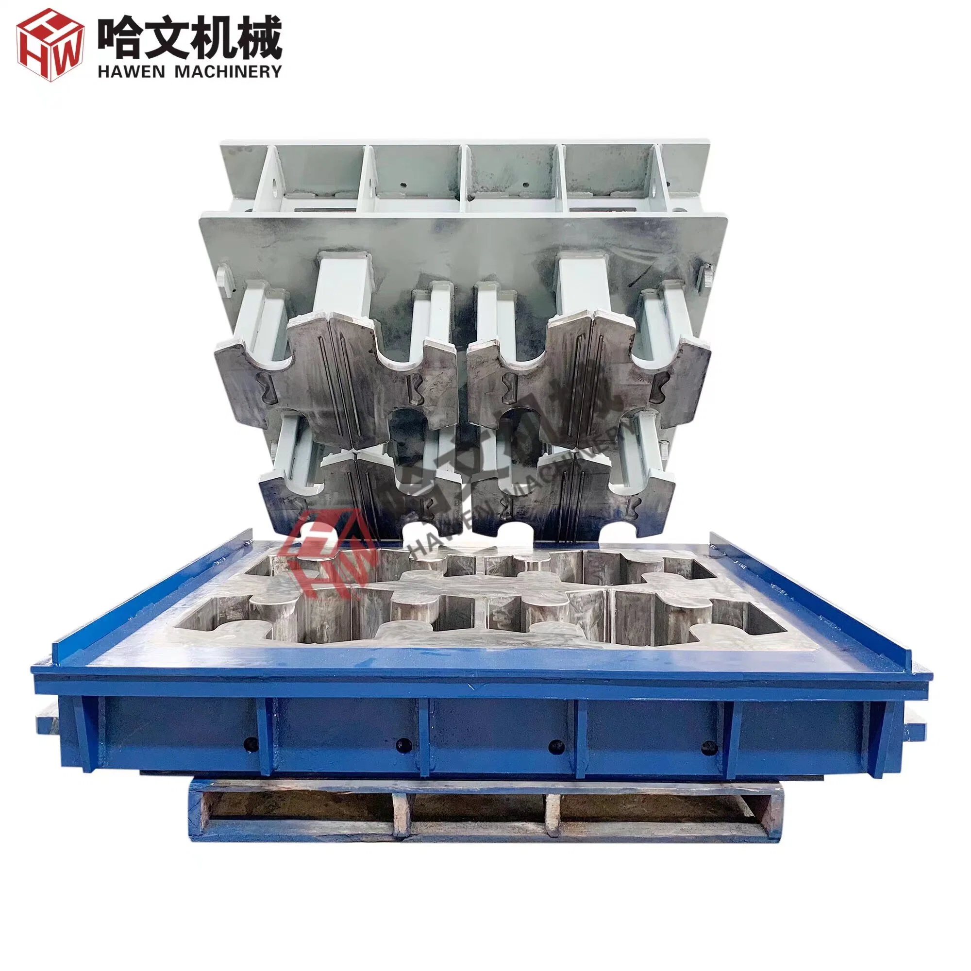 Concrete Hollow Block Interlocking Paver Mould for Hess and Masa Block Machine