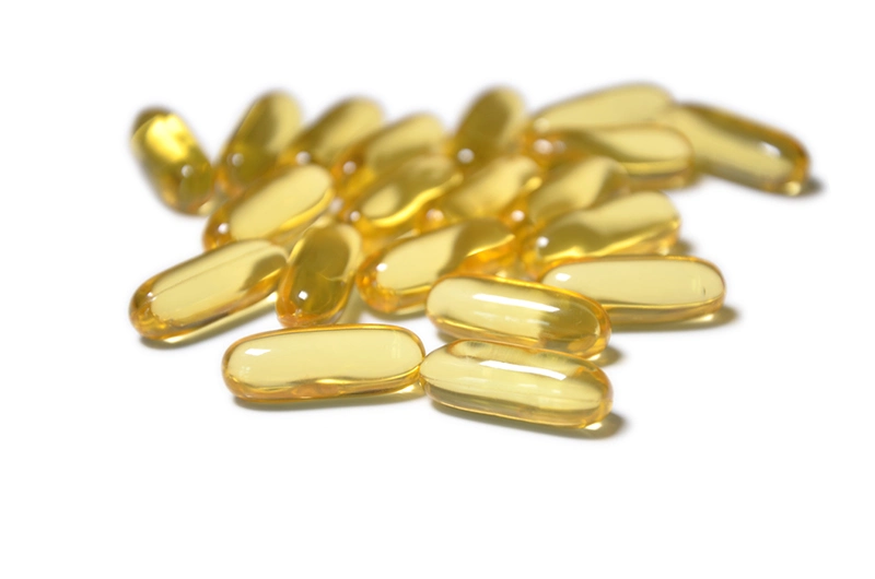 Contains Essential Omega-3 Fatty Acid and Cod Liver Oil Softgel Capsules