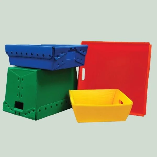 Hojas de plástico duraderas Correx reciclables Foldable almacenamiento PP corrugado hoja Caja