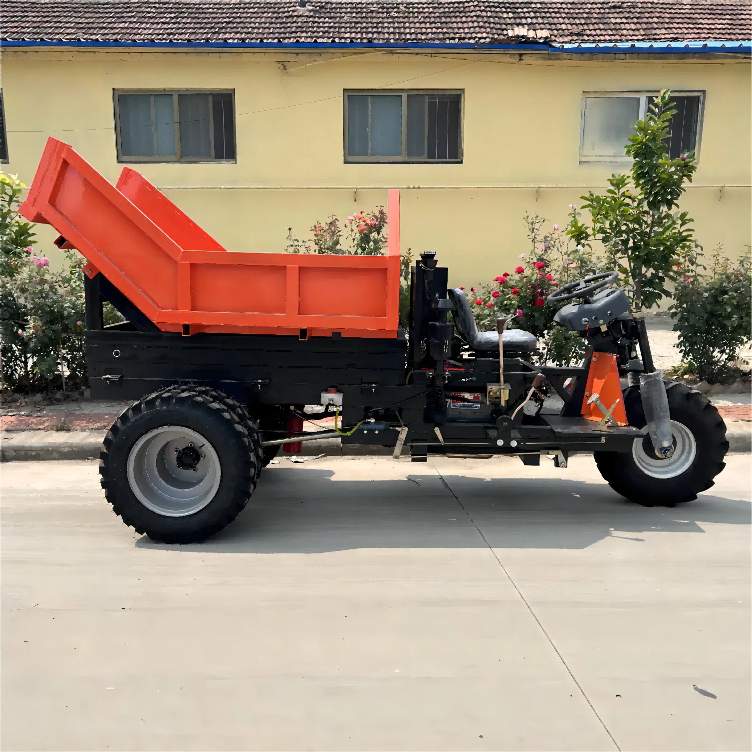 Mini multifunções Agrícola trator agrícola Changchai motor Dumper de 22 HP