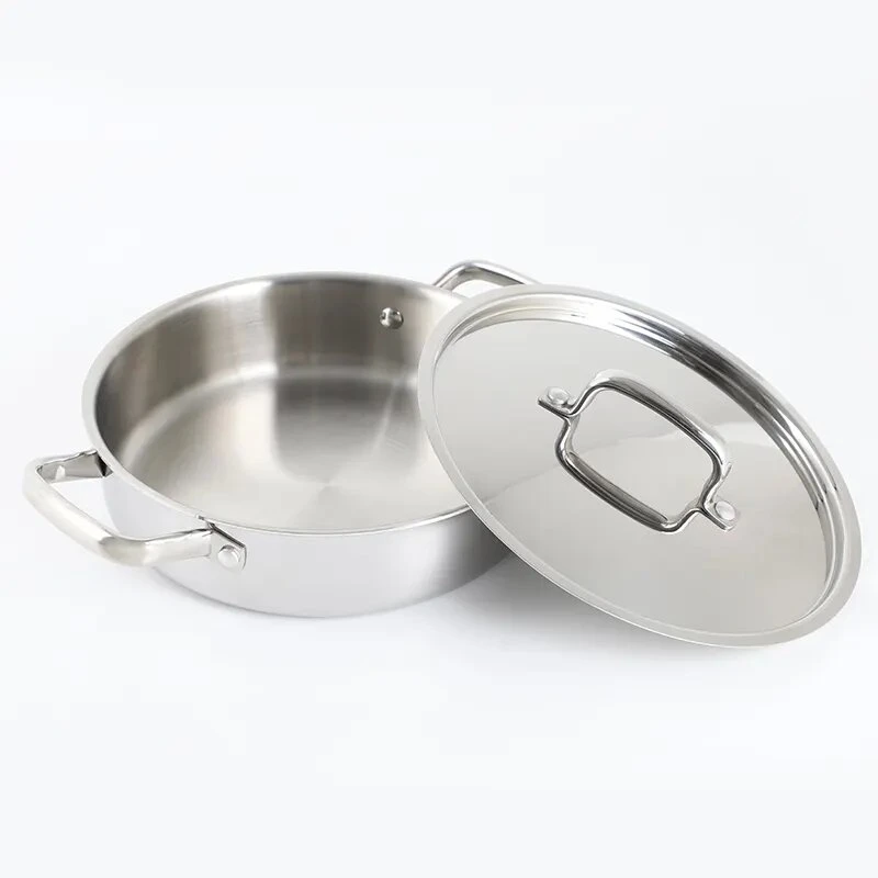 Manufacturer Custom Stainless Steel Cookware Set Induction Cooking Pot Cook Ware