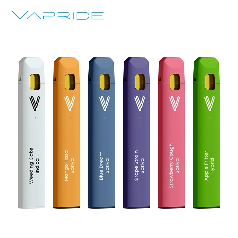 Logo personnalisé Vape stylo jetable de HHC de l'emballage 500mg Pod vaporisateur