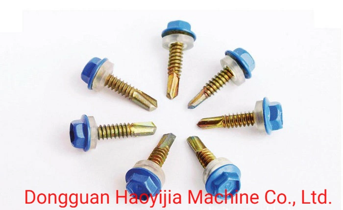 Taiwanese High Speed Self Drilling Screw Point Forming Machine with Washer Assembly Machine Use for Screw Production Line
