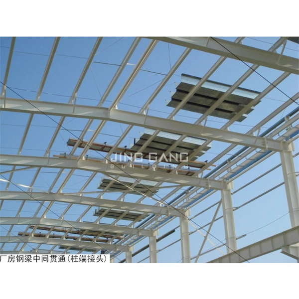 Galvanized Prefab Q235 Q355 H Section Steel Structure Shed Storage Metal Construction for Warehouse Workshop