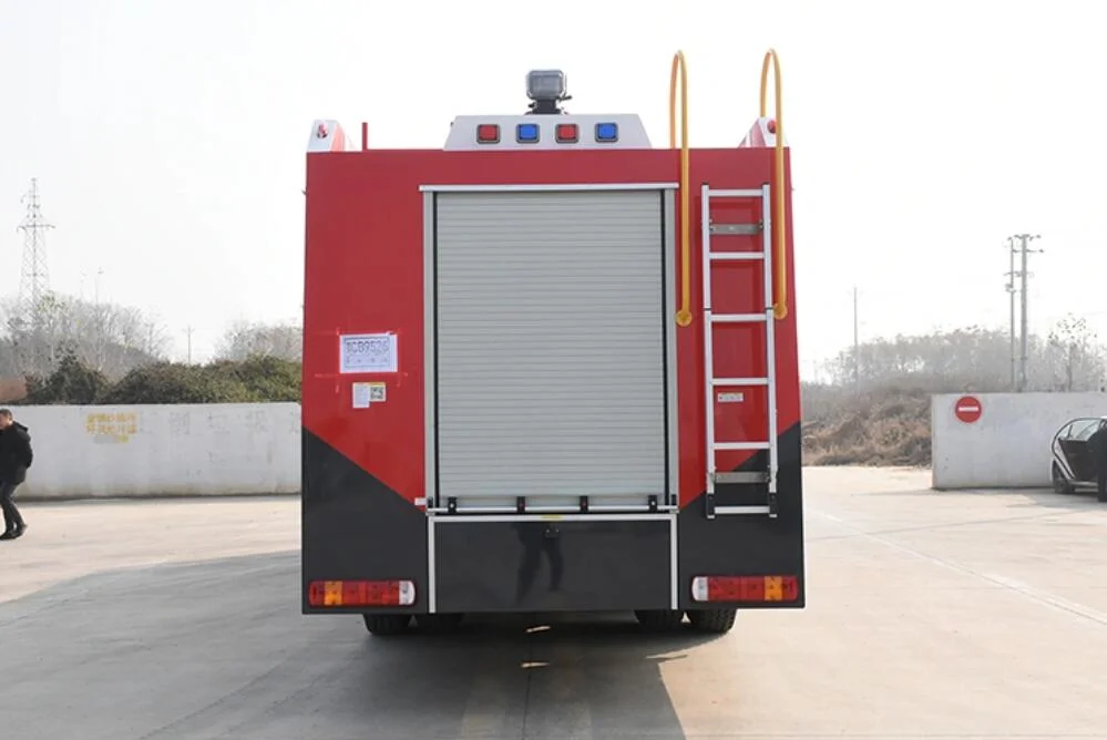 HOWO 6X4 Fire Rescue motor camión de bomberos