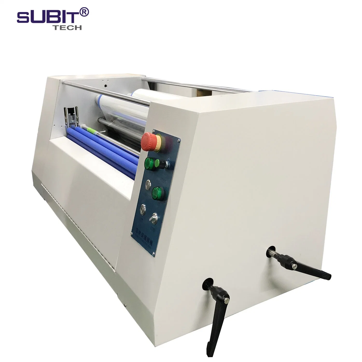 Film Laminating Machine Equipped with Cleaning Section