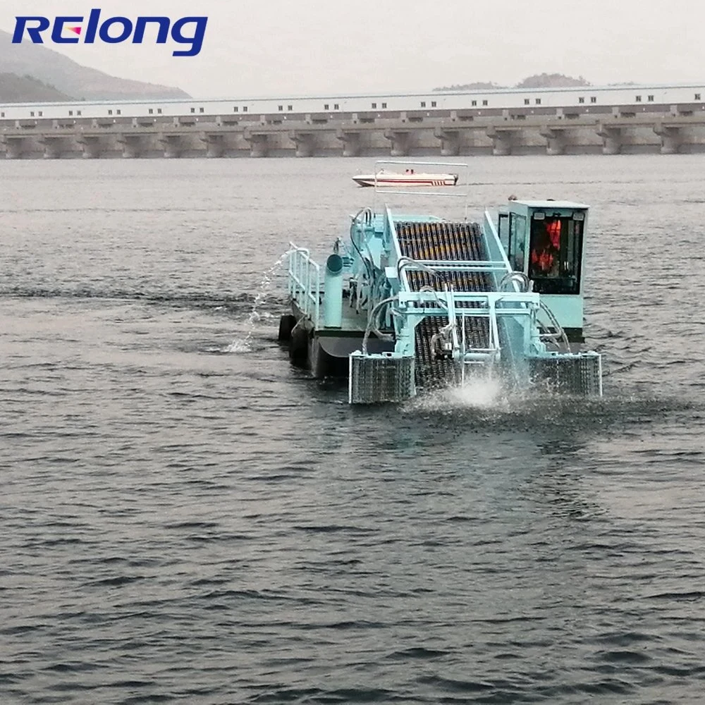 La cosechadora de malezas acuáticas agrícola/Corte Barco/Limpieza Barco/limpiar la máquina de agua