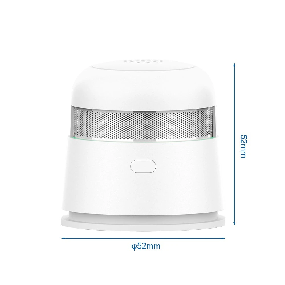 Alarma de humo fotoeléctrico interconectados con batería sellada