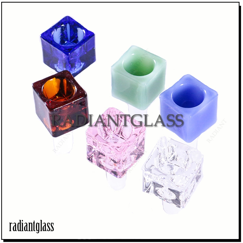 China Wholesale/Supplier Block Design Smoking Accessories Glass Bowl