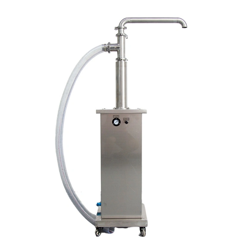 Pneumatic Vertical Cosmetic Feeding Pump Suction Machine Transfer Pump Suction Machinery