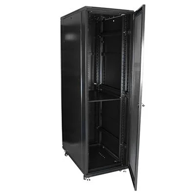 Armário de rack para servidor de rede 600 * 800 mm 32u com porta perfurada SPCC