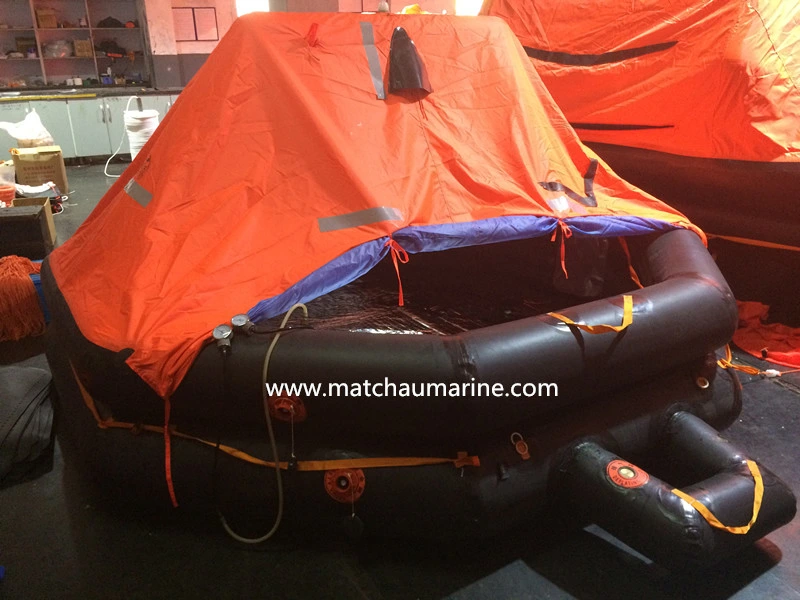 CCS Certified Throw Overboard Inflatable Life Raft