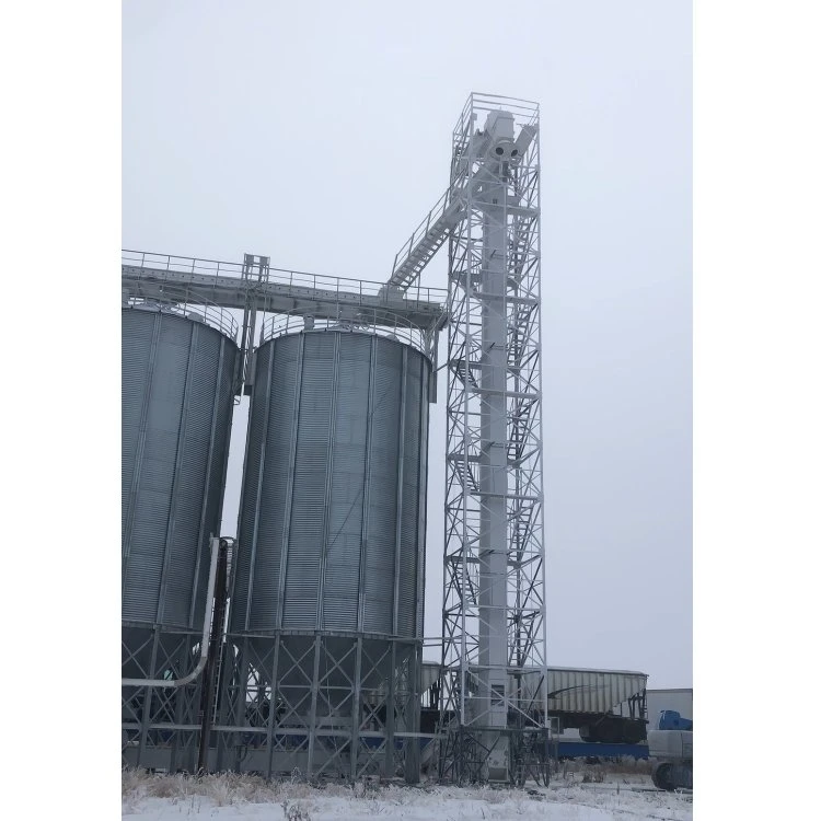 100 200 500 1000 1500 Ton Feed Seed Cereal Grain Storage Steel Silo Assembly Galvanized Grain Storage Steel Silo for Sale