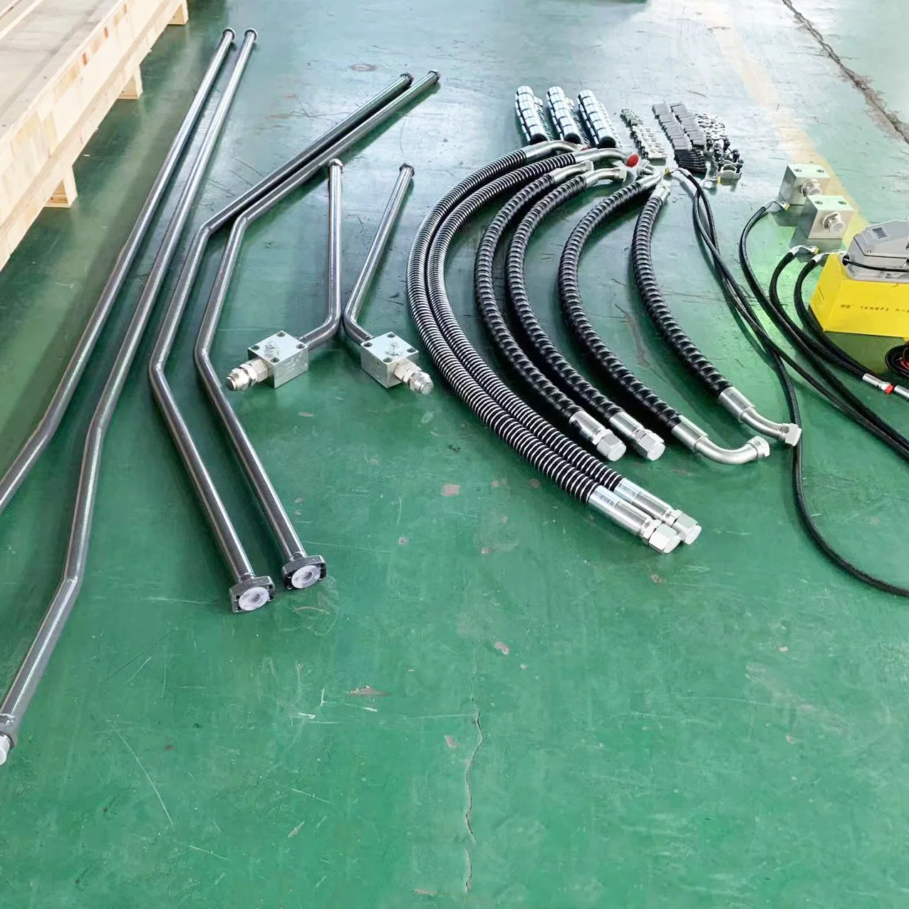 Manufacturer Excavator Auxiliary Line Installation Hammer Piping Kits Hydraulic Breaker Line Wholesale/Supplier