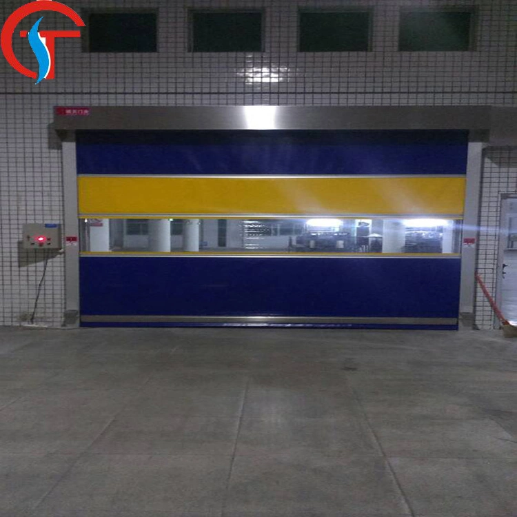 China Interior Rapid Roll up Automatic Speed Ce Certificated Rapid Speed Warehouse Lift Door