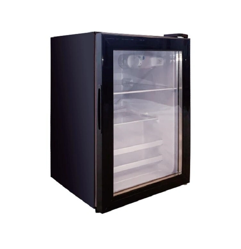 45L costo nuevo refrigerador de cuidado de la piel cosmética belleza nevera mini nevera con pantalla de cristal para maquillaje