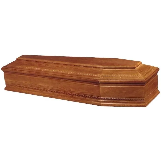 Wholesale/Supplier Quality European Style Cheap Wood Solid Paulownia Coffin for Funeral