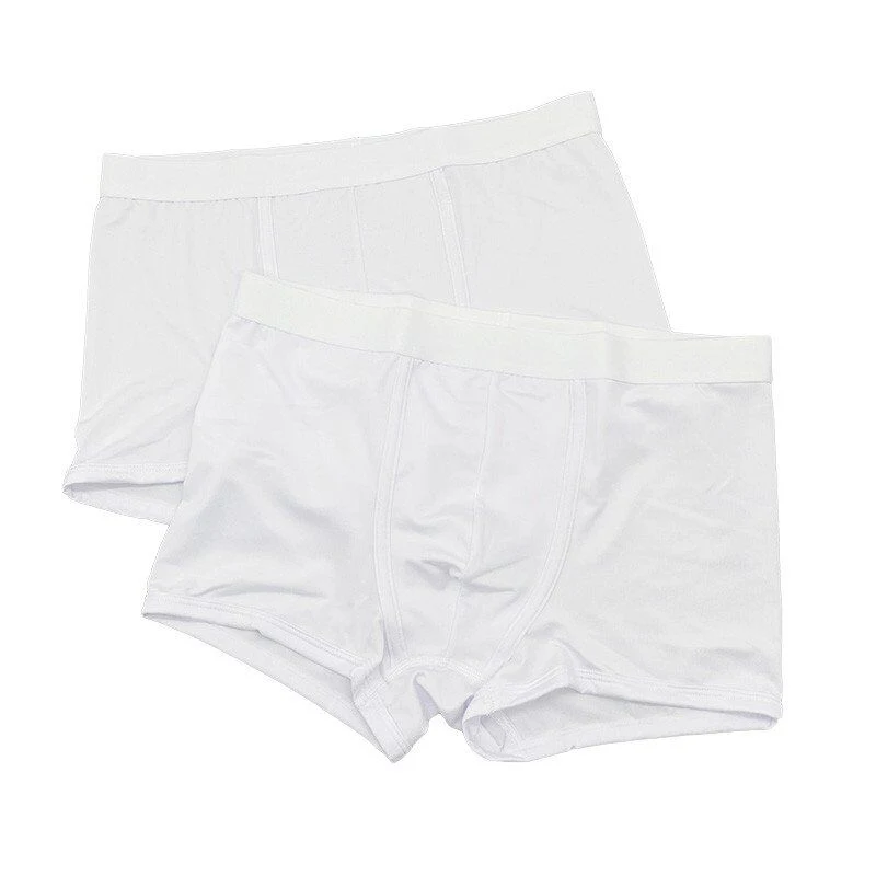 Sublimation Blank Boxer Short Wear Trunks para homem Boxer Brief Underwear