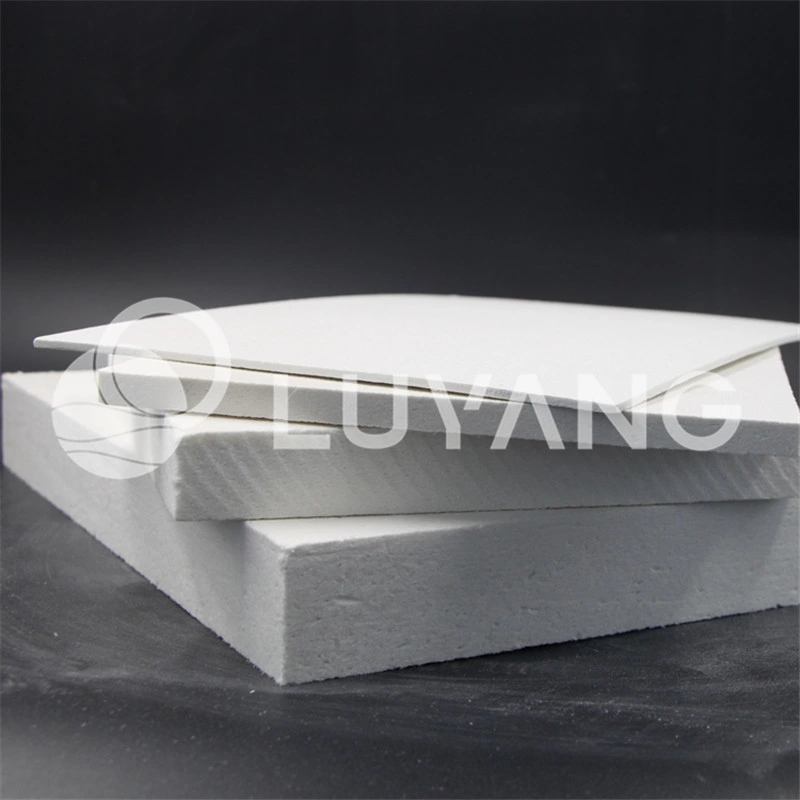 Luyangwool Fiber Board Thermal Insulation Fireproof 1100c Industrial Furnace Lining Back Lining Ecological Fiber Board