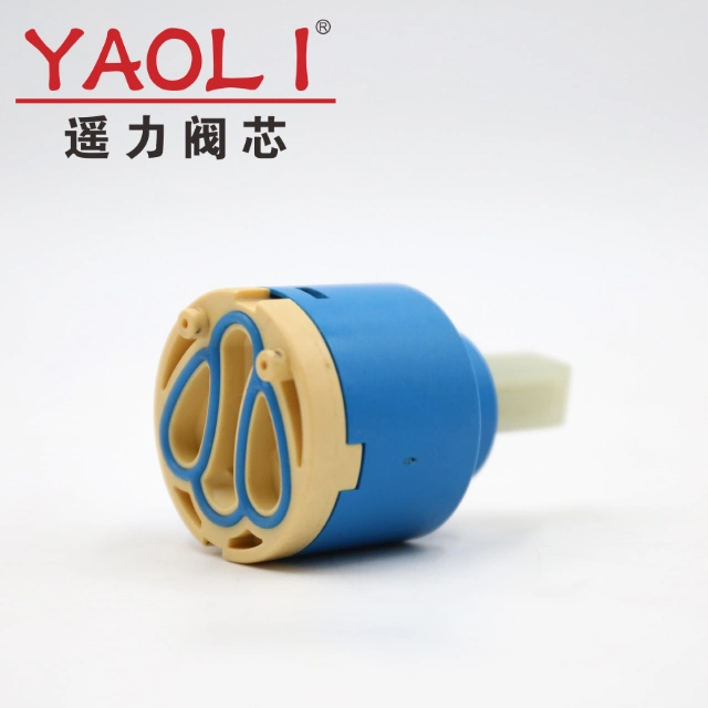 40mm Outlet-in-Front Ceramic Faucet Cartridge Without Distributor (YLD40-11) /215 Faucet Tap