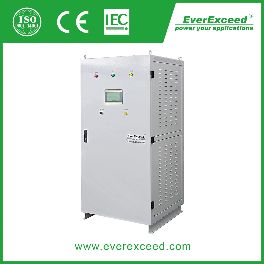 Everexceed 120V25uma série Uxcel com simples ou de tiristor Trifásica/ Rectifier/Industrial/carregador da bateria UPS/solução de alimentação DC;