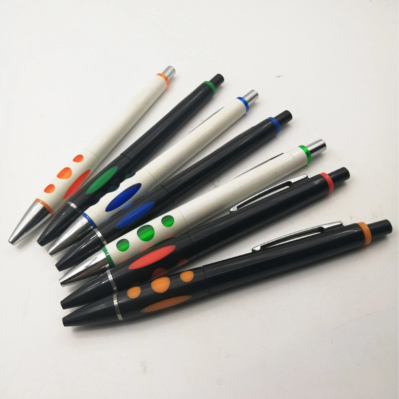 Plastic Ball Pen with Ball Click