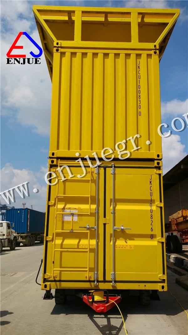 Dockside 50kg /100kg Containerized Wrapping Machine for Bulk Cargo Bagging and Weighing Unit