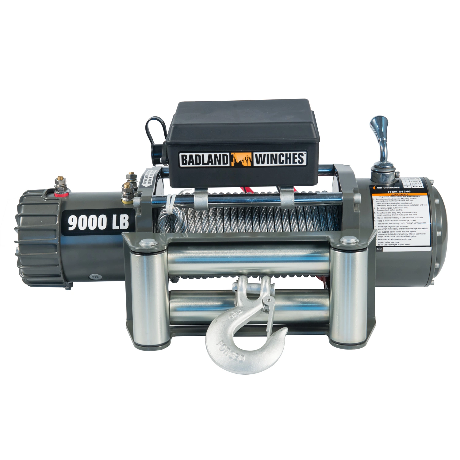 Chima 4WD Winch 12500lb Electric Winch with Rope for Truck