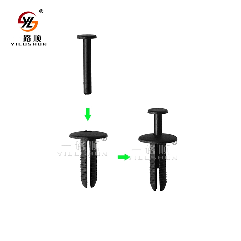 B135 Automotive Spring Clips Nylon Bumper Button Clip Screws