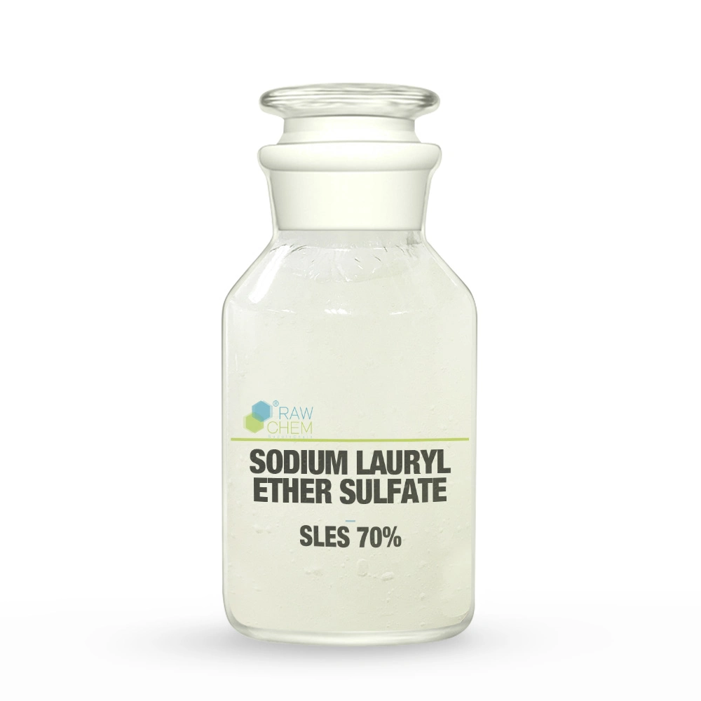 صناعة المنظفات SLES 2EO 70 ٪ سوديوم لاوريل إستير Sudium lauryl Ether Sulathe