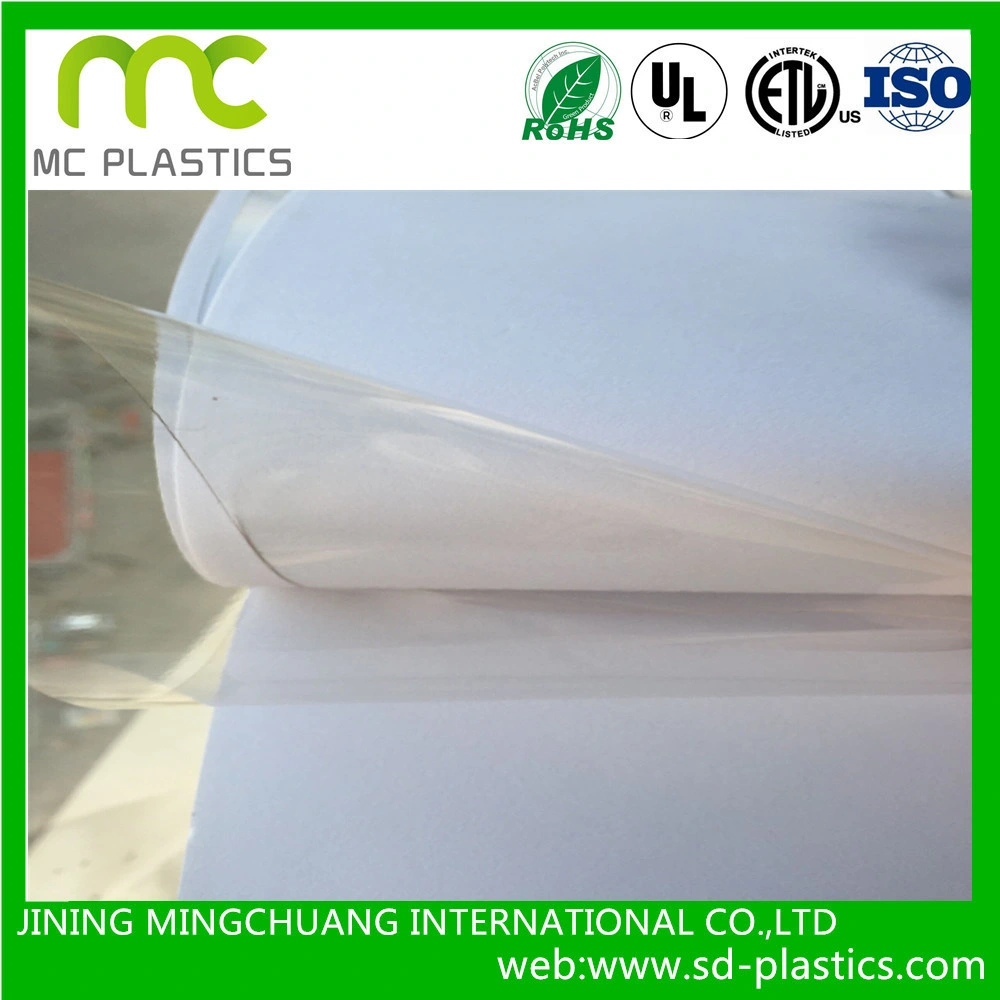 /Vinilo transparente de PVC blando/hoja flexible transparente para cubrir /Protección/diseño/embalaje /Imprimir
