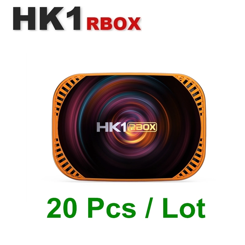 HK1 RBox X4 HD Android 4K IPTV Set Top Smart Boîte OTT