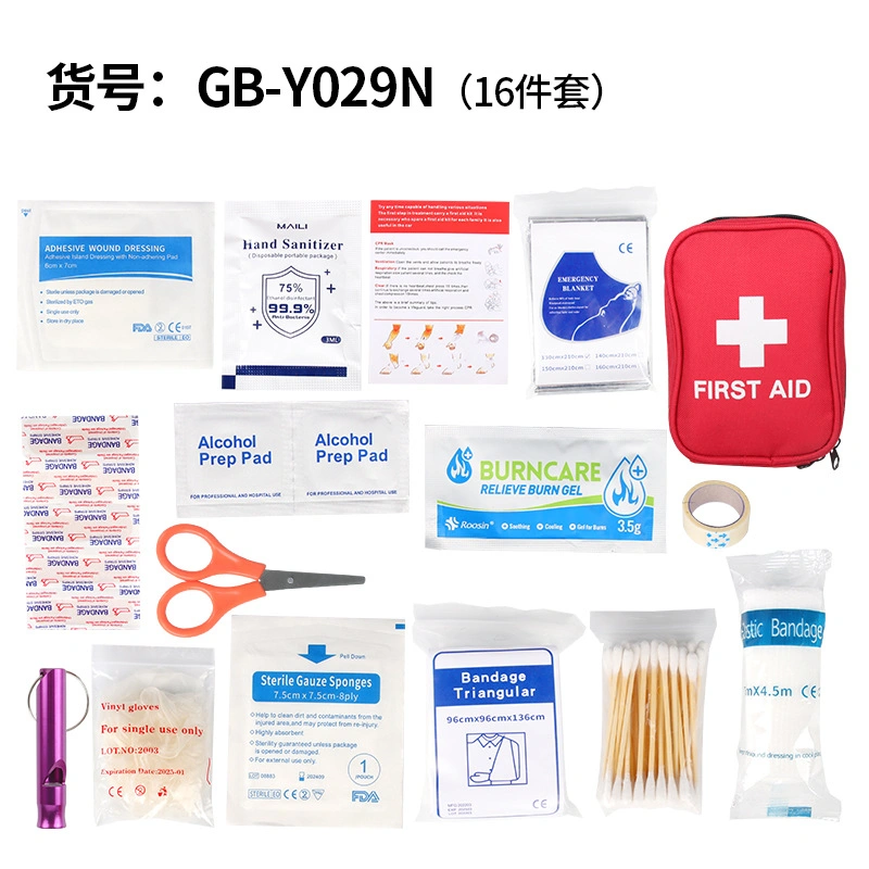 Small Size Promotional Pocket Preparedness First Aid Kit Small Bag