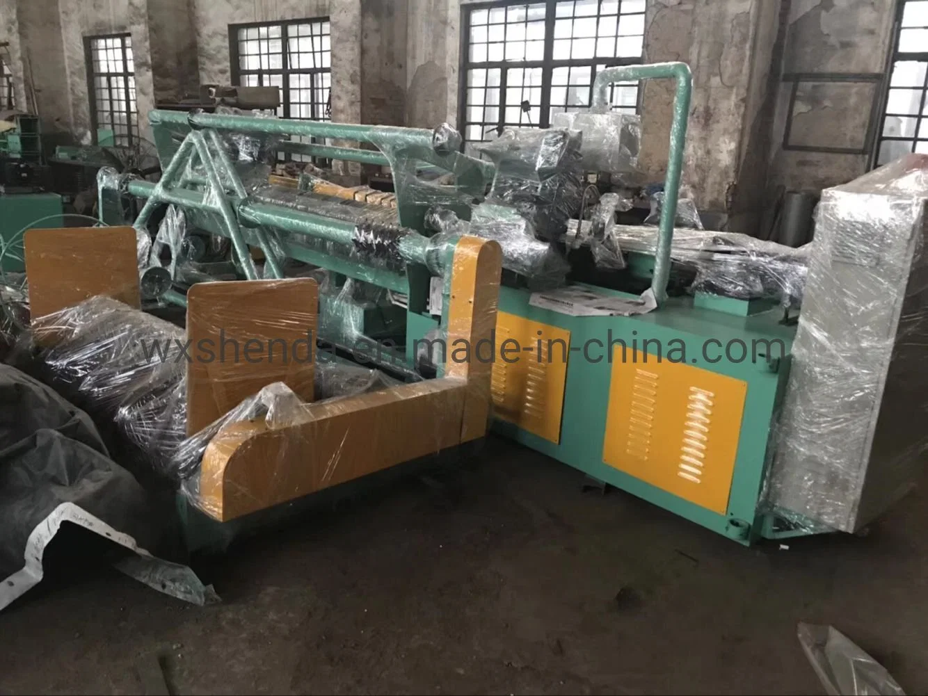 High Speed Low Noise Automatic Chain Link Fence Machine (SD25/100) , Chain Link Fence Machine