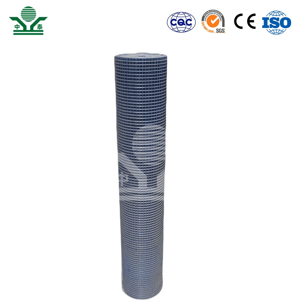 Zhongtai PVC Coated Welded Wire Mesh Rolls 6.4mm Mesh Size Plastic Coated Wire Mesh Rolls China Manufacturers Welded Wire Mesh Barriers