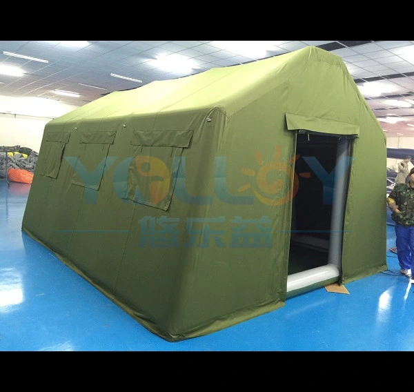 Temporary Inflatable Army Military Tent Workshop Emergency