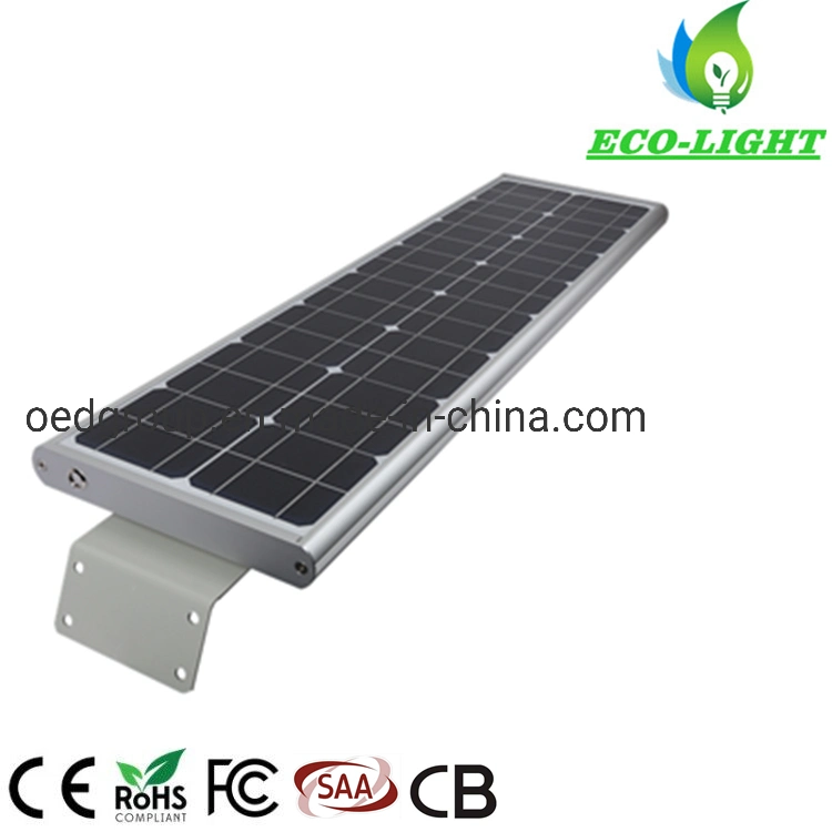 LED 50W Road Lawn Integrated Solar Street Light with 50, 000 Hours Lifetime