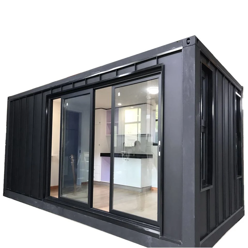 Easy Assemble Luxury Steel Structure Container Solar Prefab House/ Office