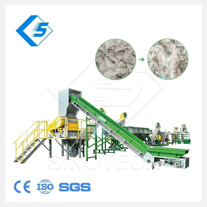 Factory Waste Cost of Plastic Recycling Machine/Film Washer Line Plastic Friction Washing Industrial Washing Machine