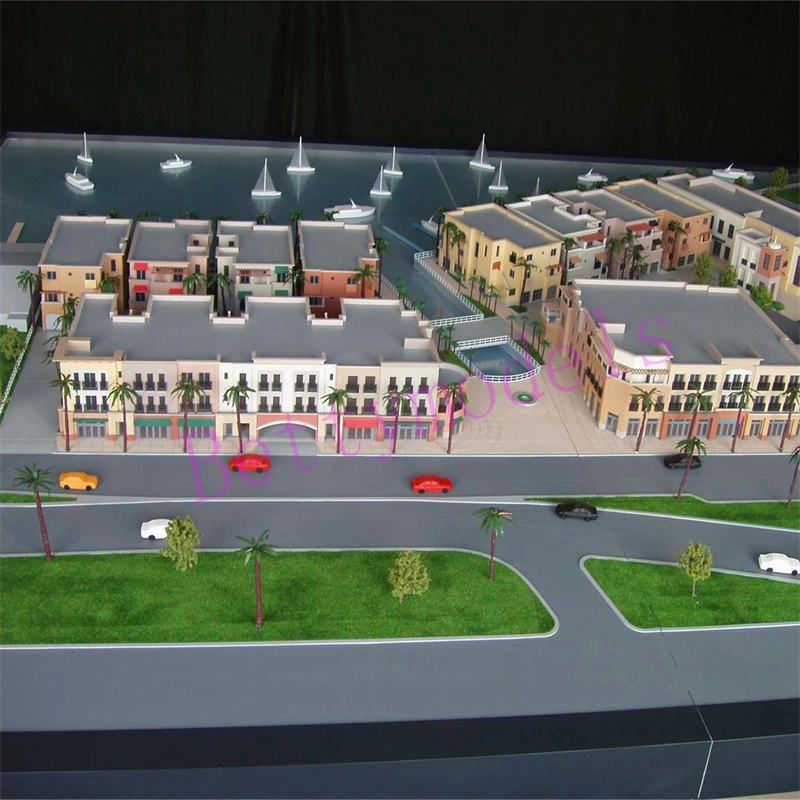 Seaside Resort Hotel Scale Model Building Custom Villa House Physical Models