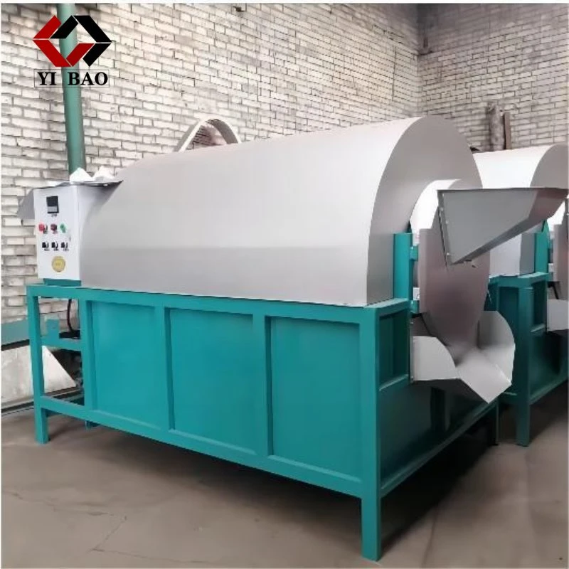 Leaves Powder Beer Dregs Coffee Bean Paprika Rotary Dryer Dehumidify Equipment for Black Peppers Manure Drying Machine