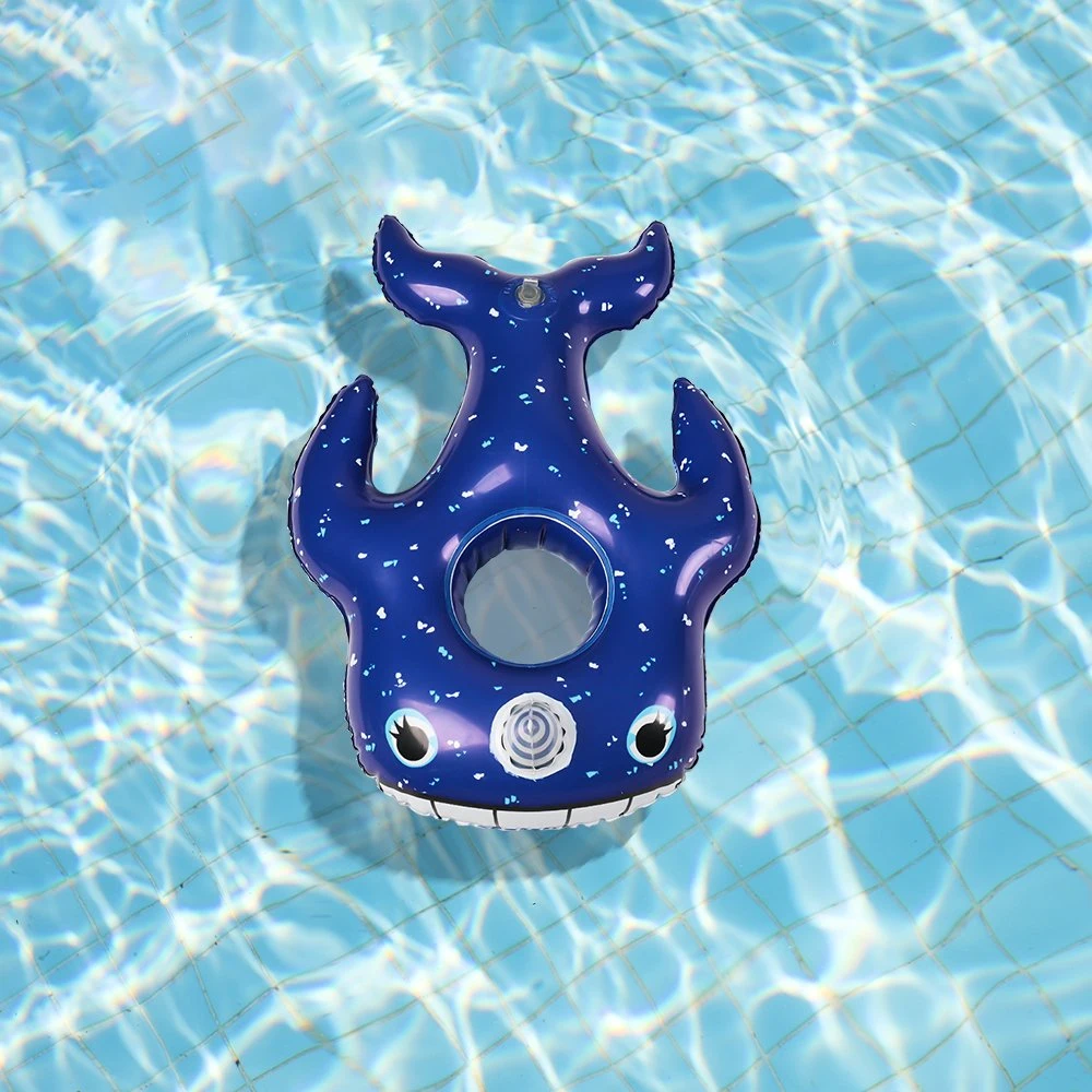 Pool Party Inflatable Drink Floats Inflatable Cup Holder Animal Fruit Series Water Donut Floating Drink Cup Holder