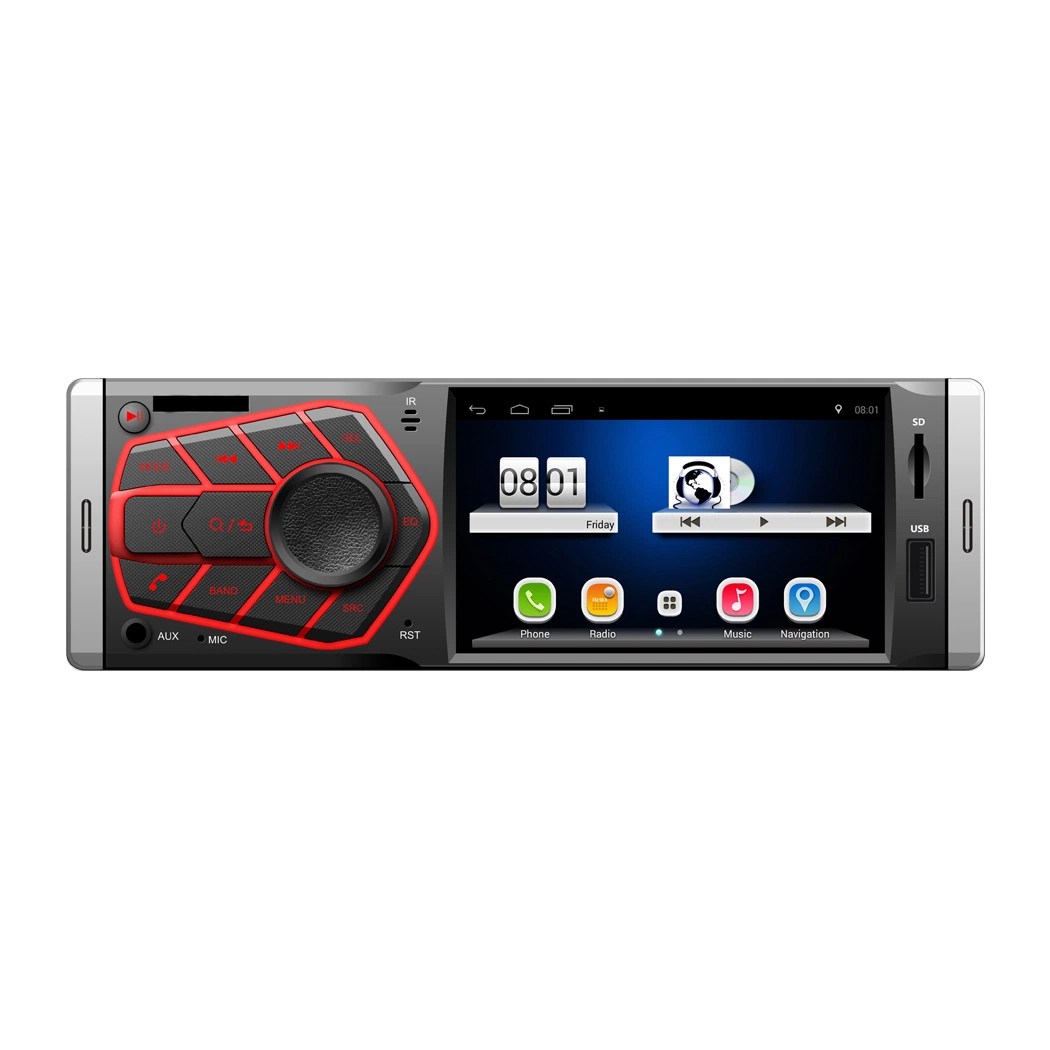 4 Inch Car Stereo Audio Support Remote Control with FM Aux-in Bt One DIN Car MP5 Player