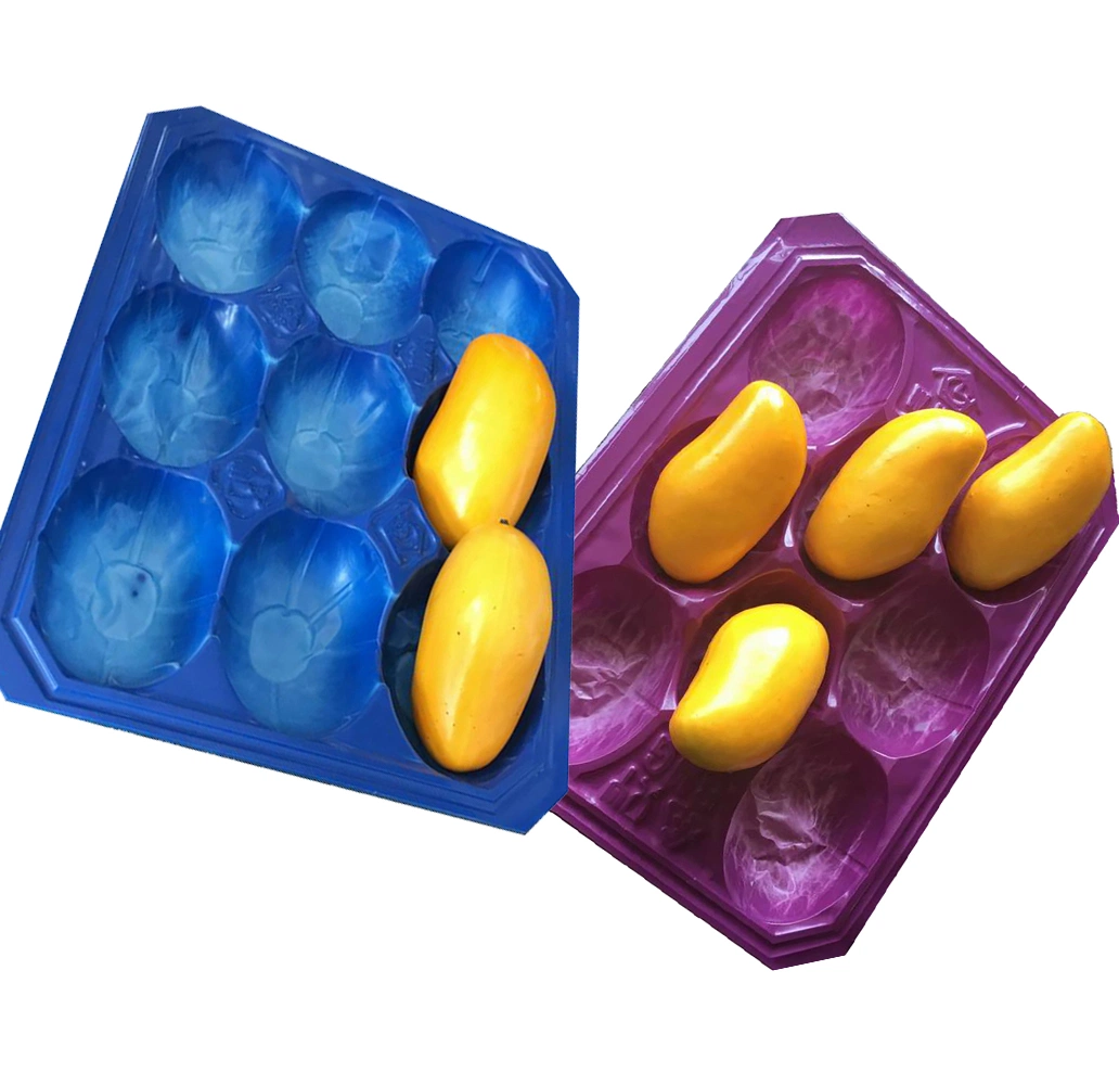 Disposable Displaying and Packing Use Mango PP Plastic Fruit Tray