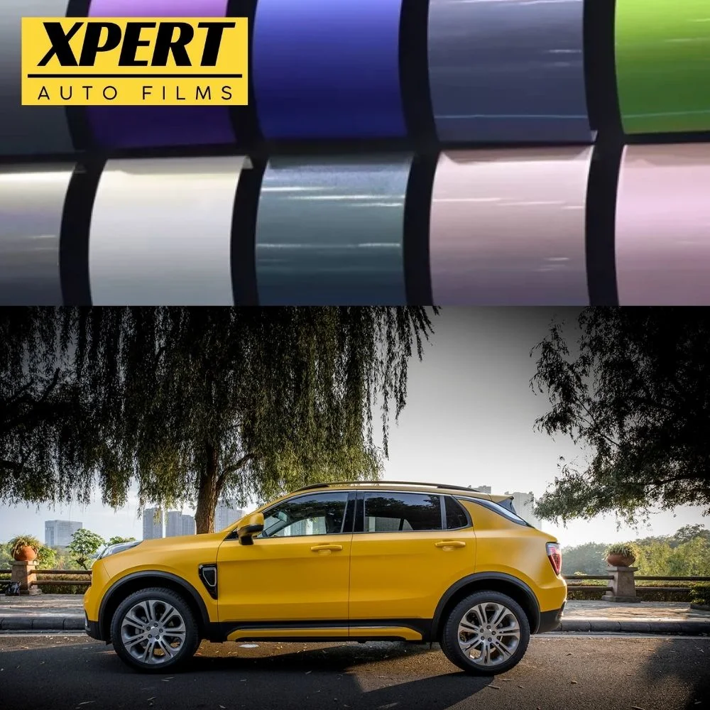Xpert Matte Finish hydrophobe Abrieb und Kratzfestigkeit Vinyl Auto Wrap TPU Farbverändernde PPF UV-Beständigkeit