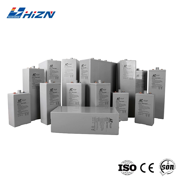 Coffre-fort de l'alimentation haute efficacité de la batterie tubulaire de gel de l'énergie solaire Hot Sale Opzv 2V 800Ah