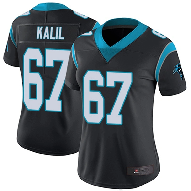 OEM Ryan Kalil Trai Turner Panthers Limited Polyester Football Jerseys