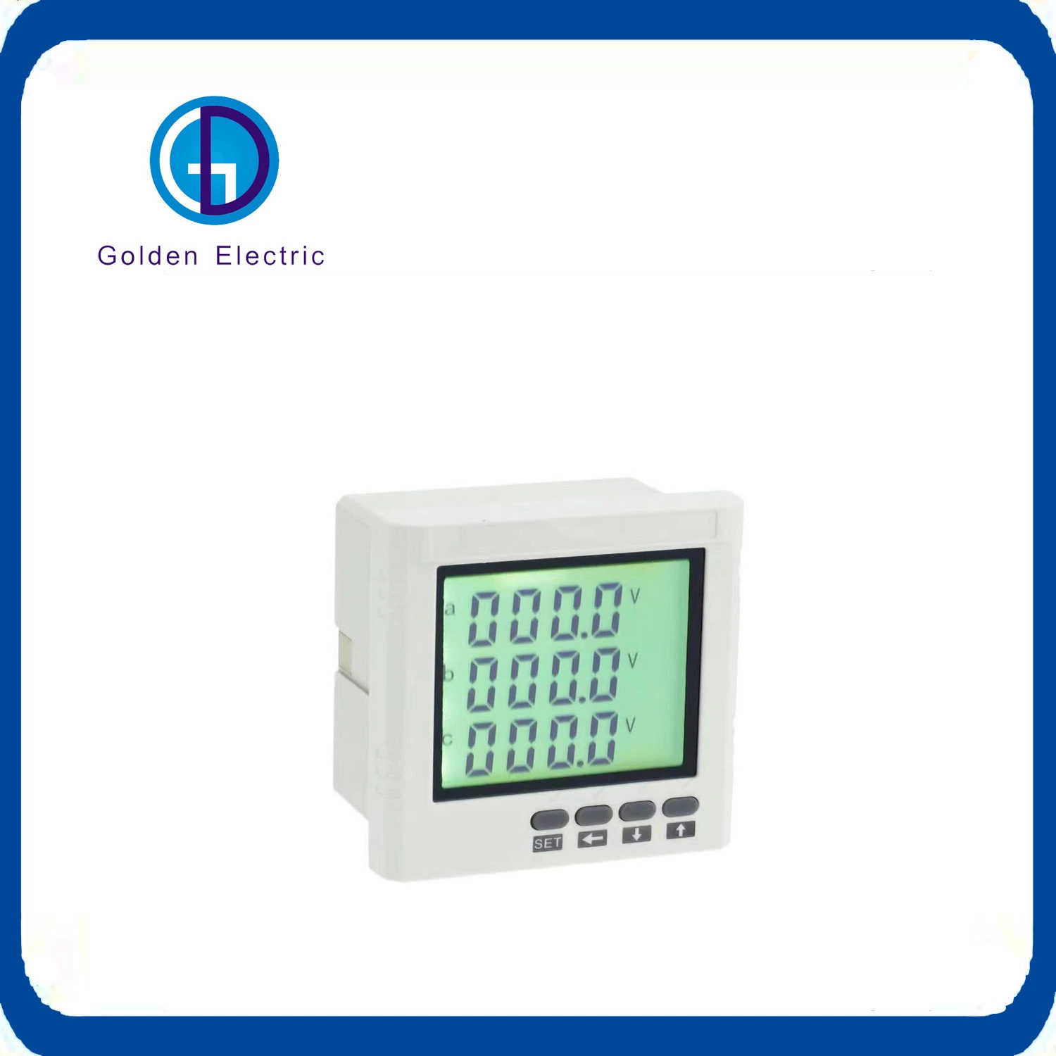 Three Phase Single Phase Digital Panel LED Multi Function Electronic Energy Voltage Ampere Meter